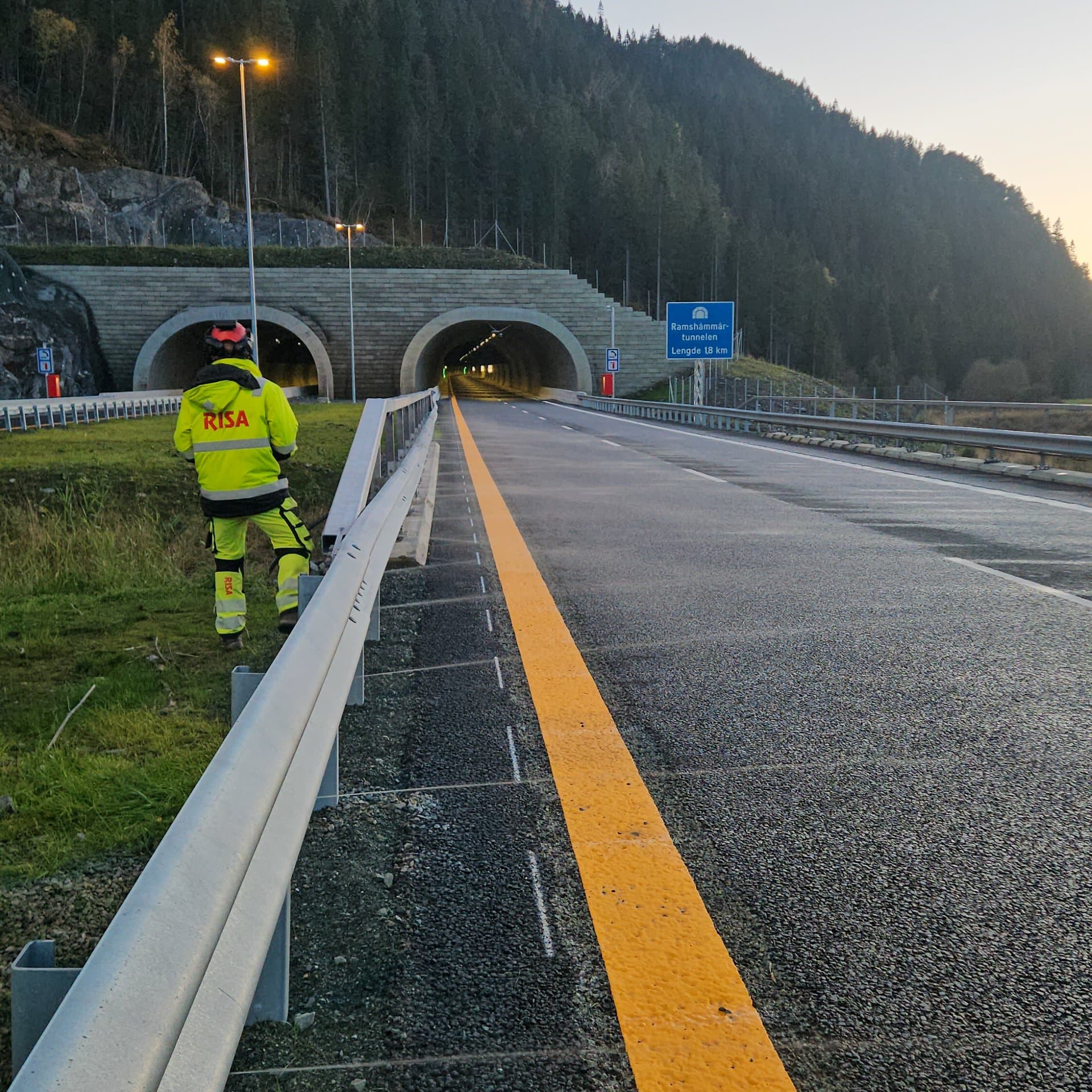 Aldri prøvd i Trøndelag: Spruter salt fra autovernet på ny E6